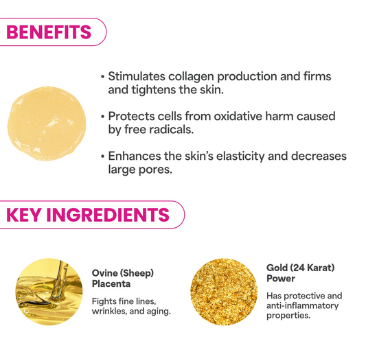 Australian Sheep Placenta | Professional Hydrojelly® Mask