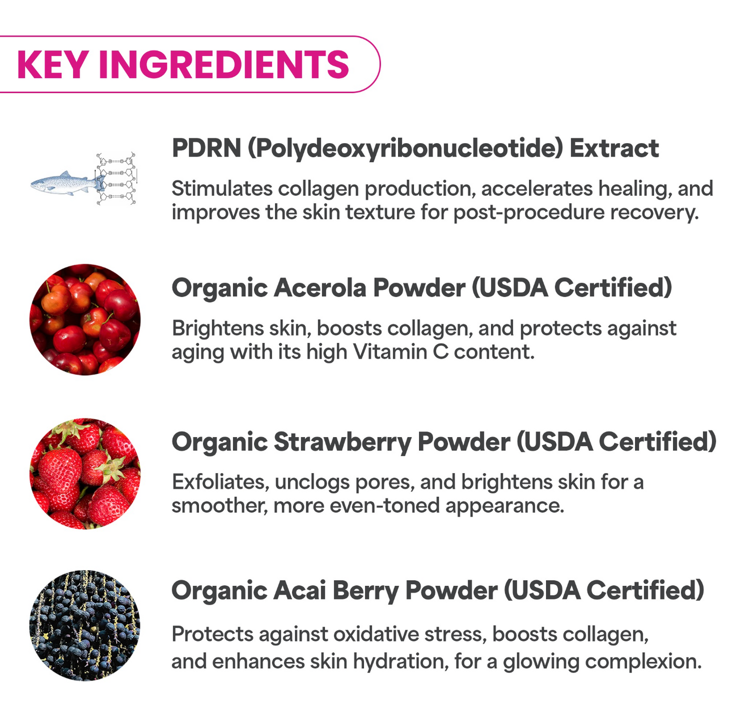 Salmon DNA PDRN | Professional Hydrojelly® Mask