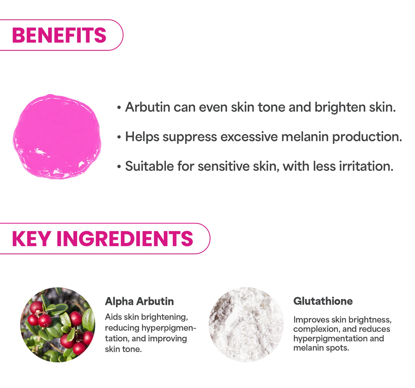 Discoloration Alpha Arbutin | Professional Hydrojelly® Mask