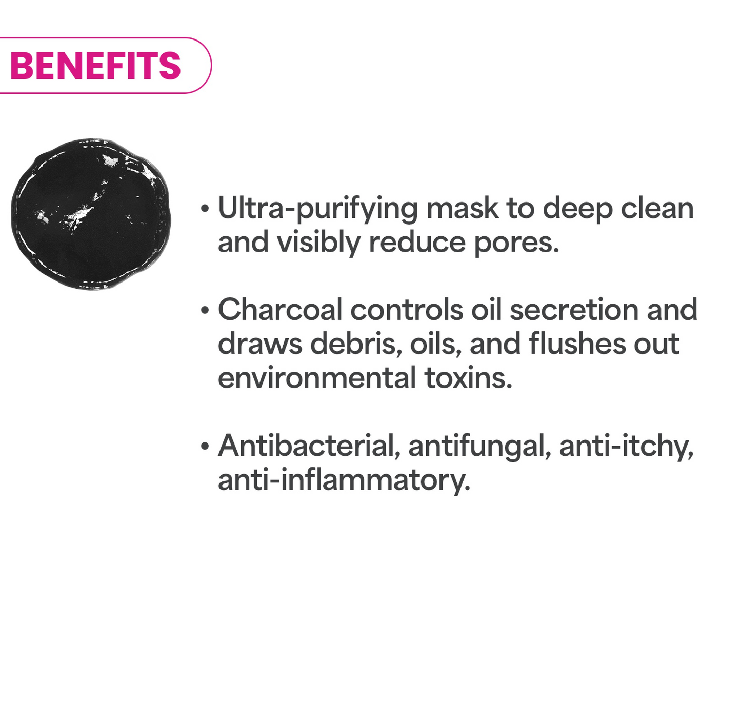 Purifying Actived Charcoal | Professional Hydrojelly® Mask