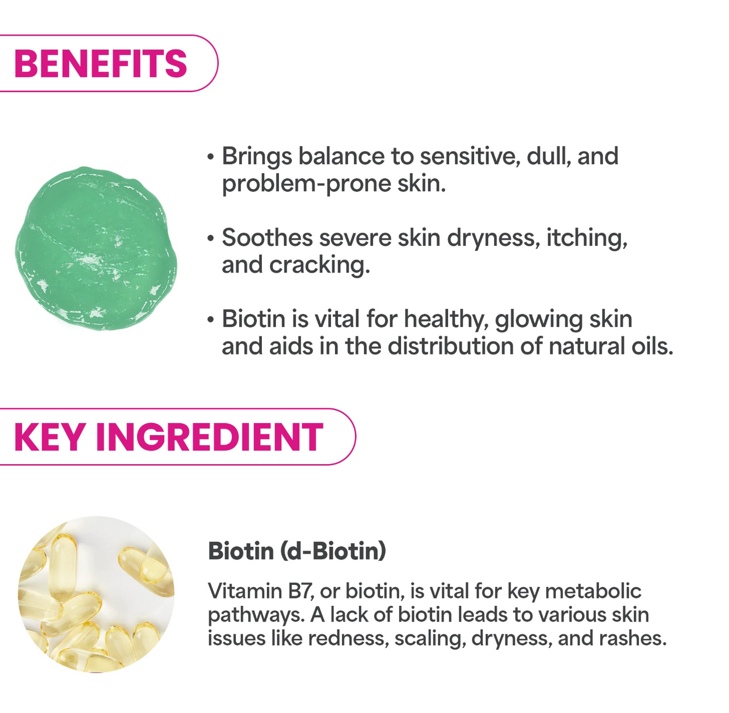 Radiance Biotin | Professional Hydrojelly® Mask