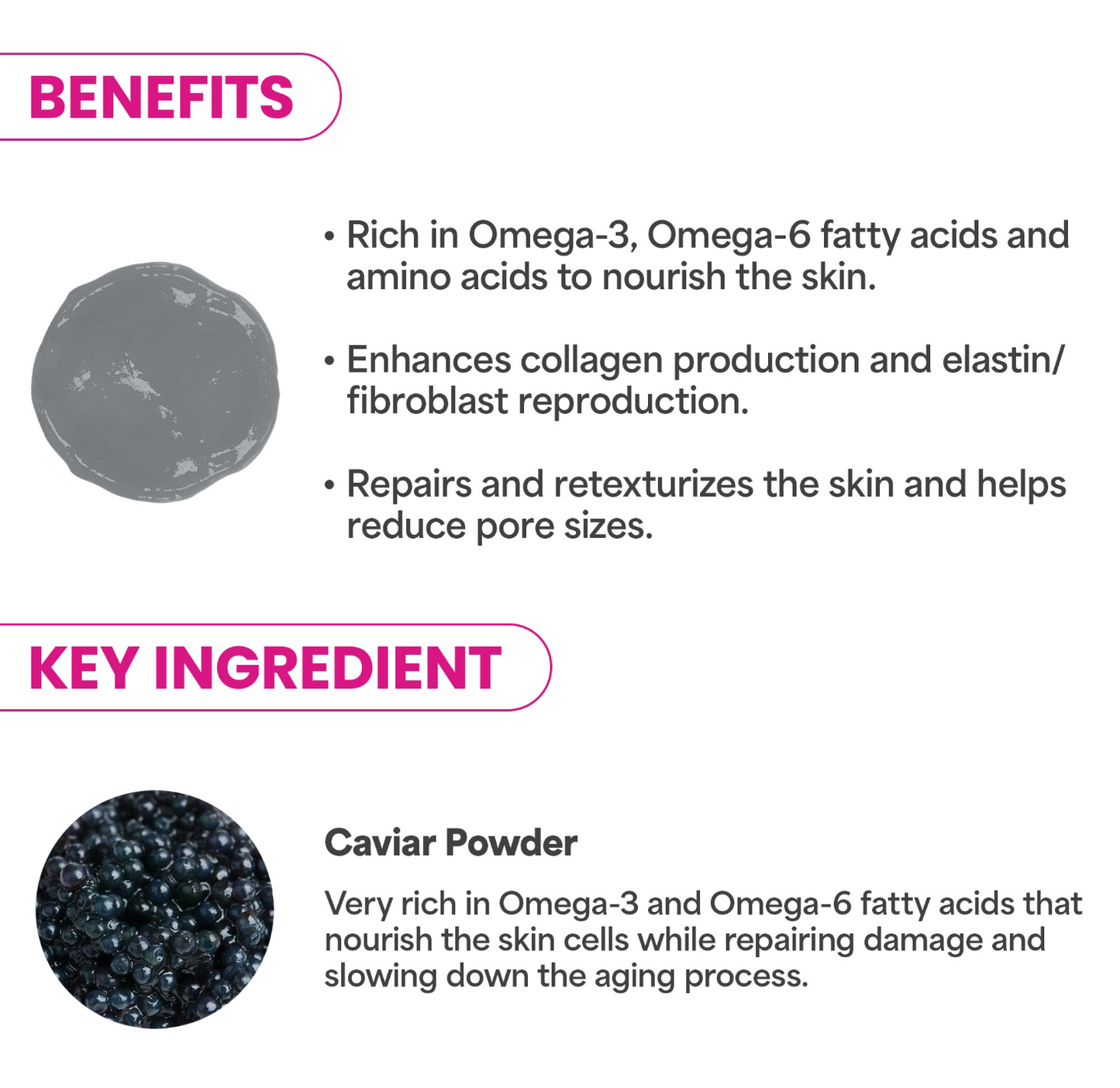 Resilience Caviar | Professional Hydrojelly® Mask